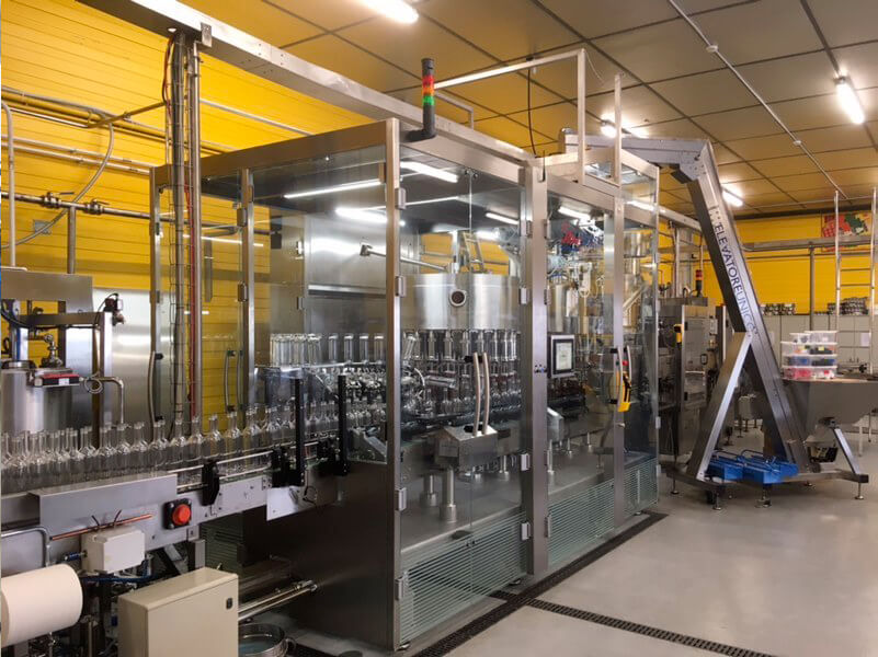 customised bottling line