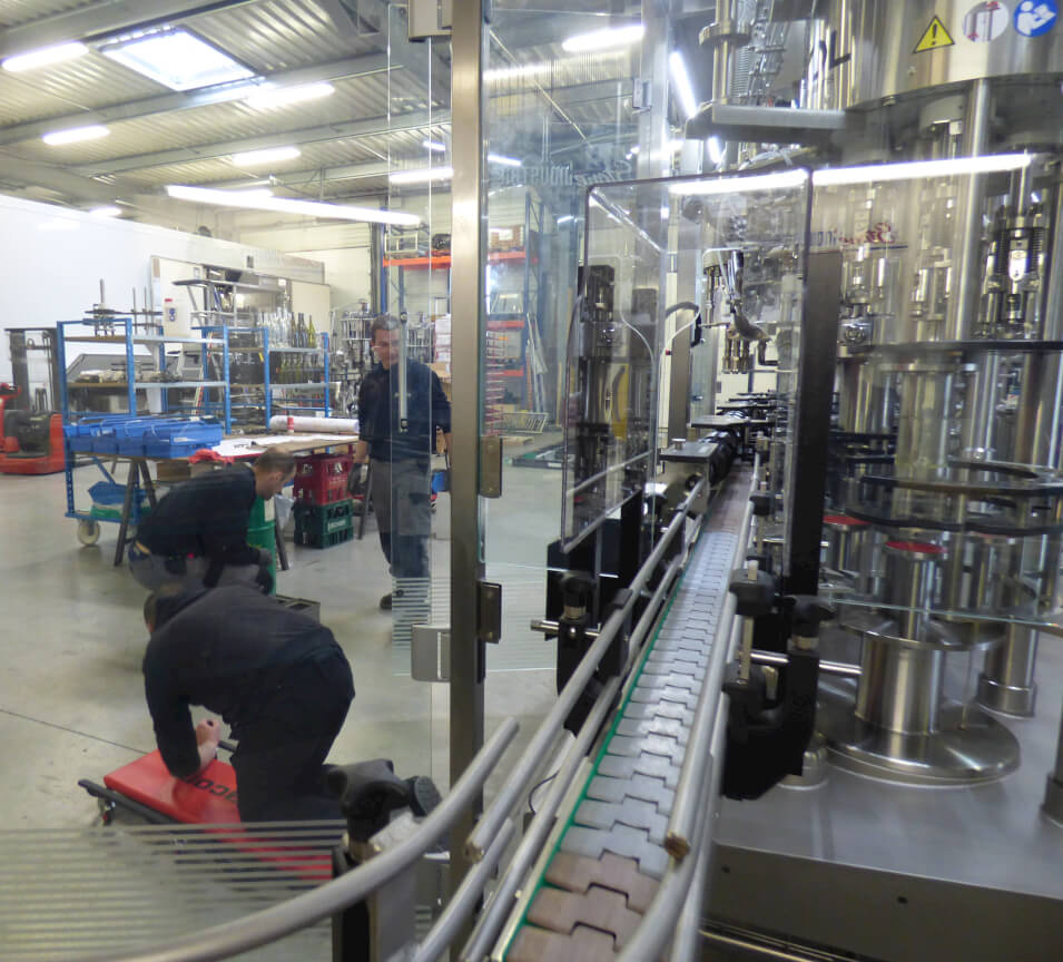 innovative bottling line